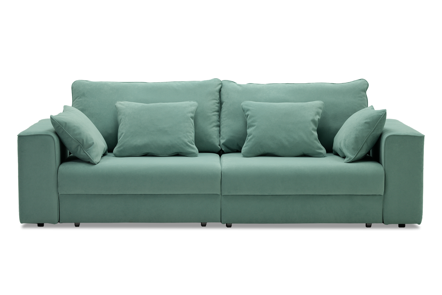 Прямые диваны - изображение №3 "Диван Шери еврокнижка / мята"  на www.Angstrem-mebel.ru